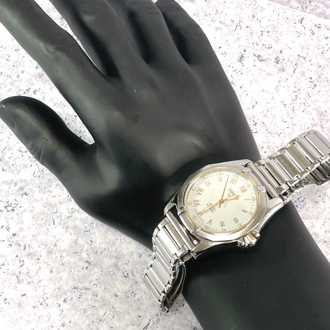 ティソ PR100 替えベルト 稼働 TISSOT シルバー ゴールド クォーツ