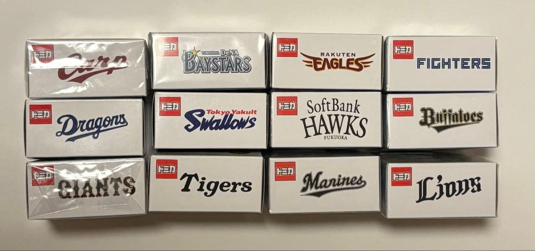 プロ野球トミカ 2024 12球団セット