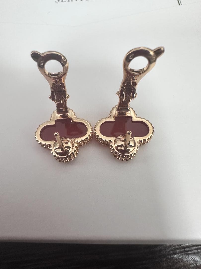 VCARD40400 カーネリアンピアス