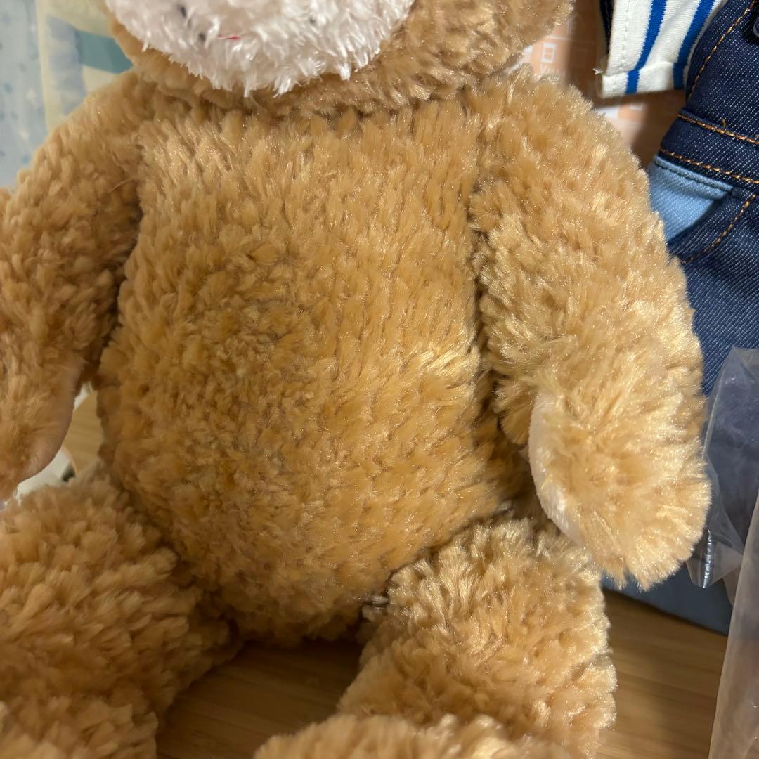 ダッフィー　デニム　コスチューム　フロムオールオブアス　ぬいぐるみ