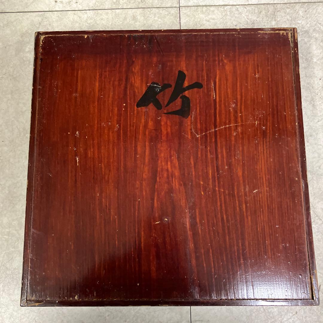 A-3 アンティーク 古道具 時代物 伝統工芸品 木製の小箱 裁縫箱 火鉢台