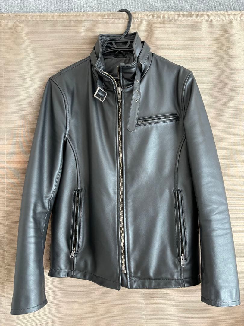 ジョンケイさん専用ホースハイド本革シングルライダースジャケット