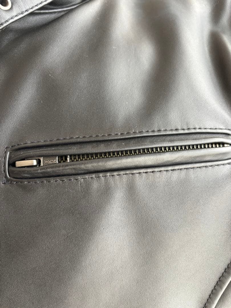 ジョンケイさん専用ホースハイド本革シングルライダースジャケット