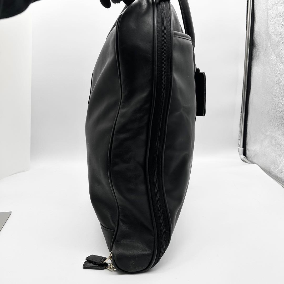 希少◎　コーチ　ガーメントバッグ　スーツケース　スーツカバー　レザー　黒　大容量