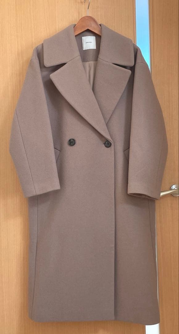 ☆なし☆スピックアンドスパン定価47,300円Wラペルチェスターコート34