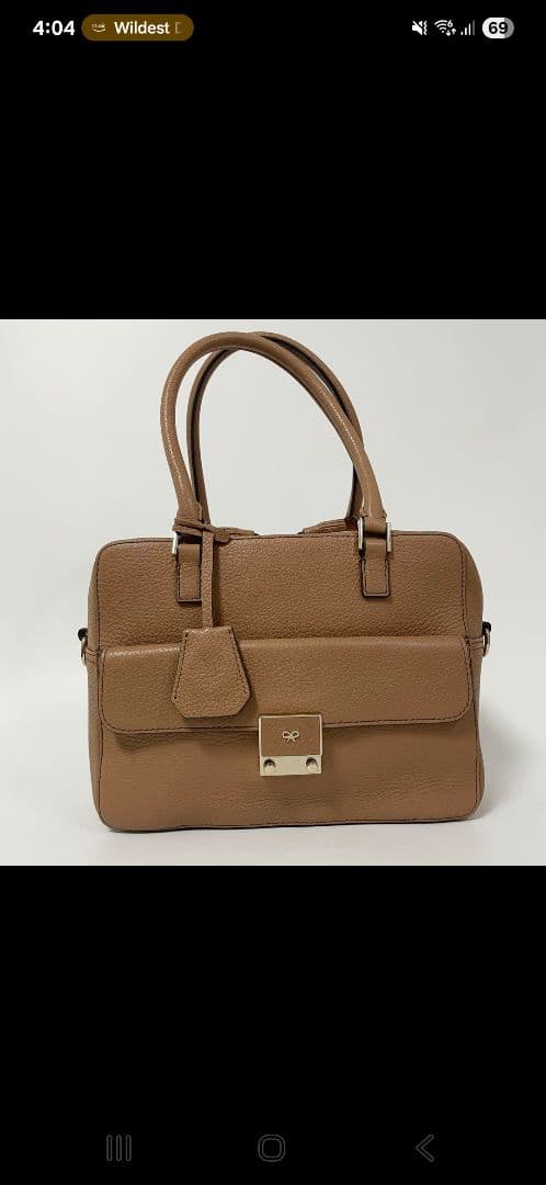 【美品】アニヤハインドマーチ　カーカー　ハンド　バック　ショルダーバック