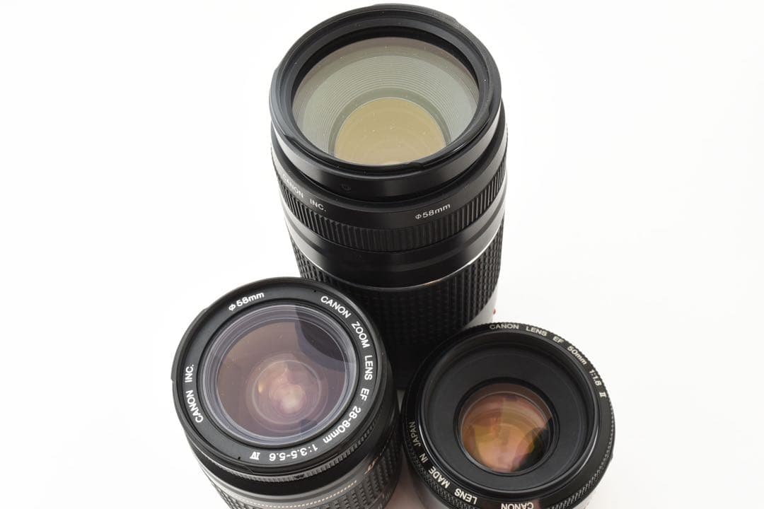 Canon EOS 9000D 標準&望遠&単焦点トリプルレンズセット