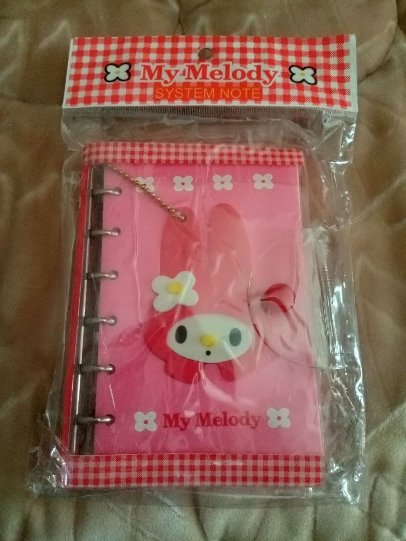 激レア　希少　My Melody システムノート ピンク