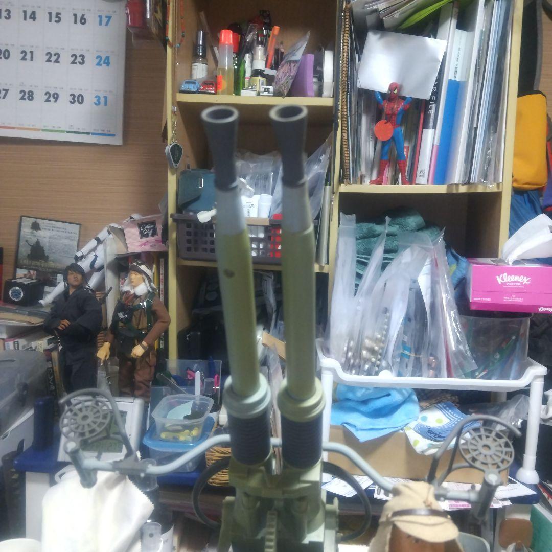 日本対空機関砲(鹵獲ボフォース対空砲)フィギュア 1/6スケール 日本兵付属