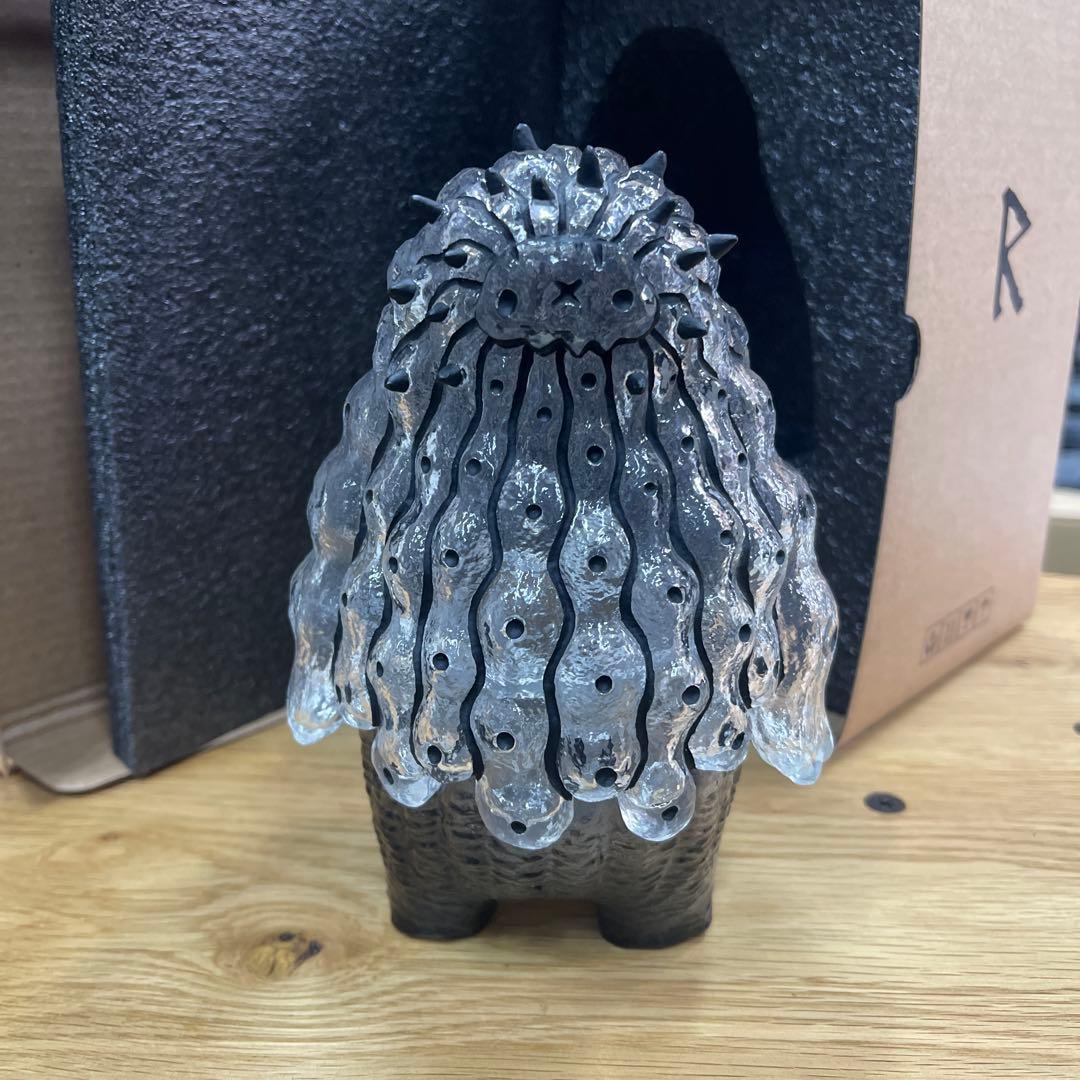 羅本製所 robinceramicstudio 水晶黒王丸 ソフビランタン