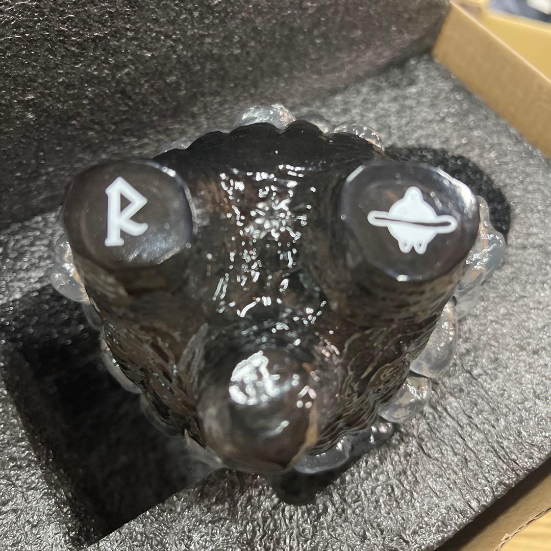 羅本製所 robinceramicstudio 水晶黒王丸 ソフビランタン