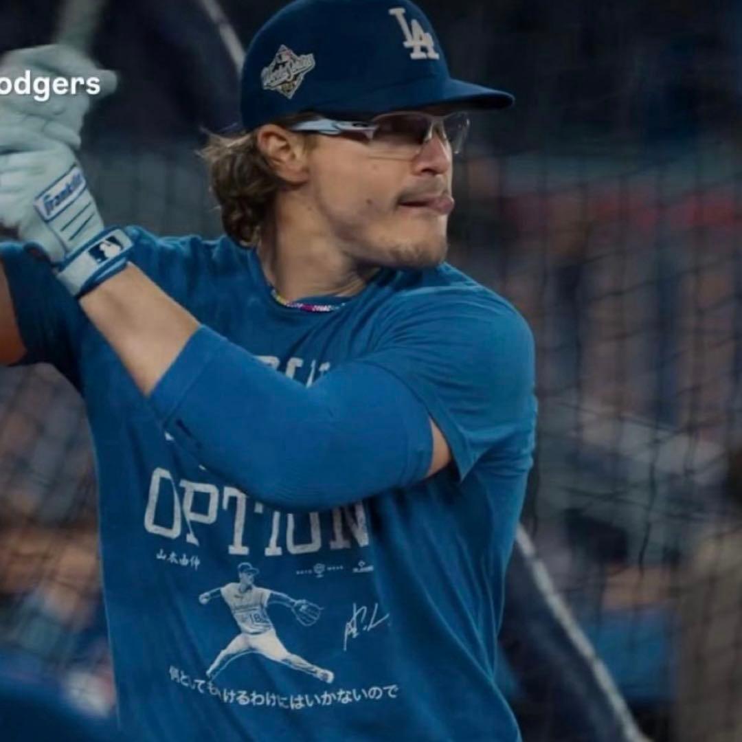 【新品・ラスト1点】山本由伸選手　名言　Tシャツ　M