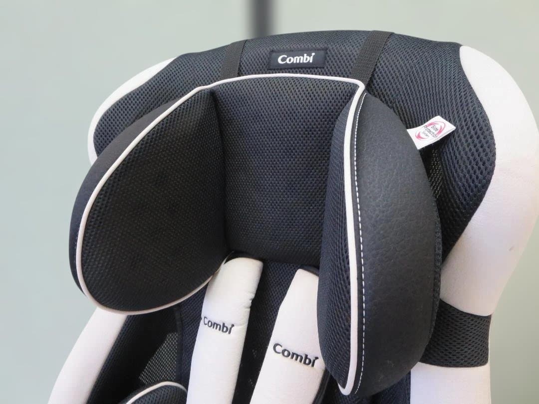 ももコンビ　ジュニアシート　ジョイトリップEG　GA ブラックメッシュ　①