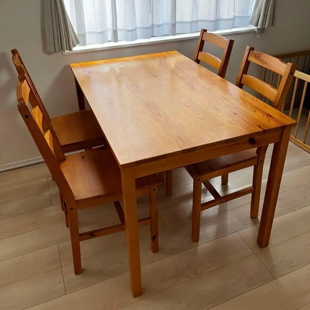 【さいたま市引き取り希望】ダイニングテーブルセット