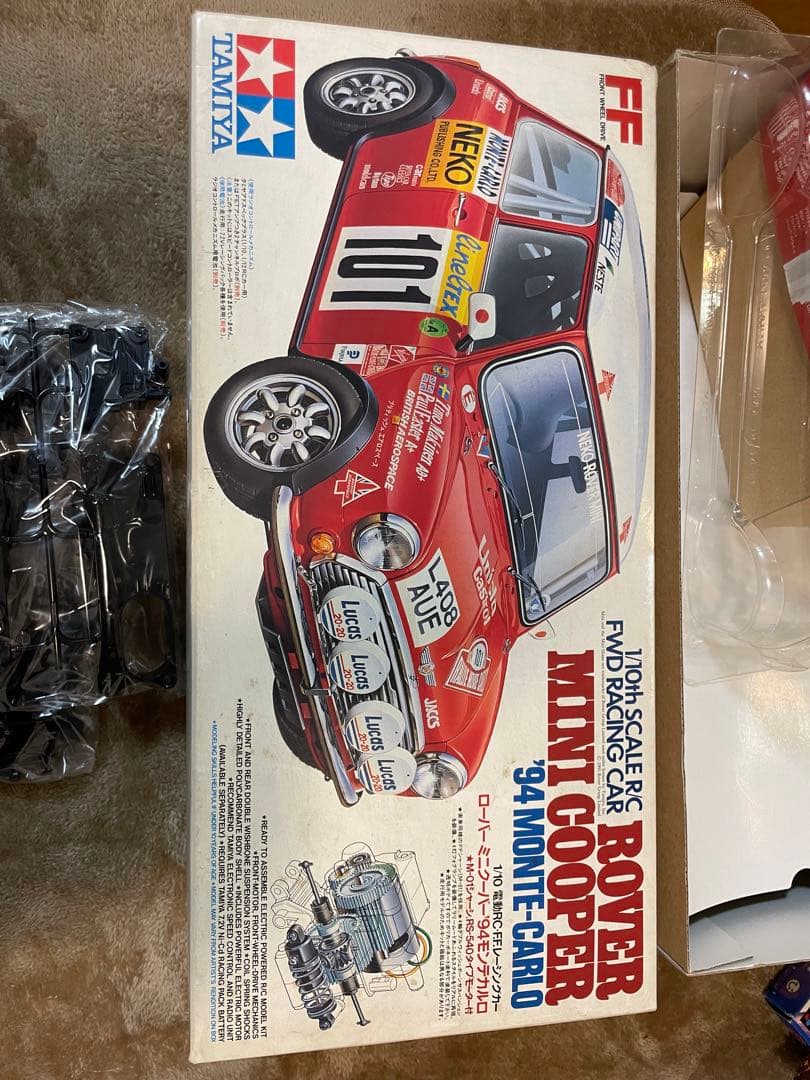 タミヤRC 1/10スケール94 ローバー ミニクーパーモンテカルロ