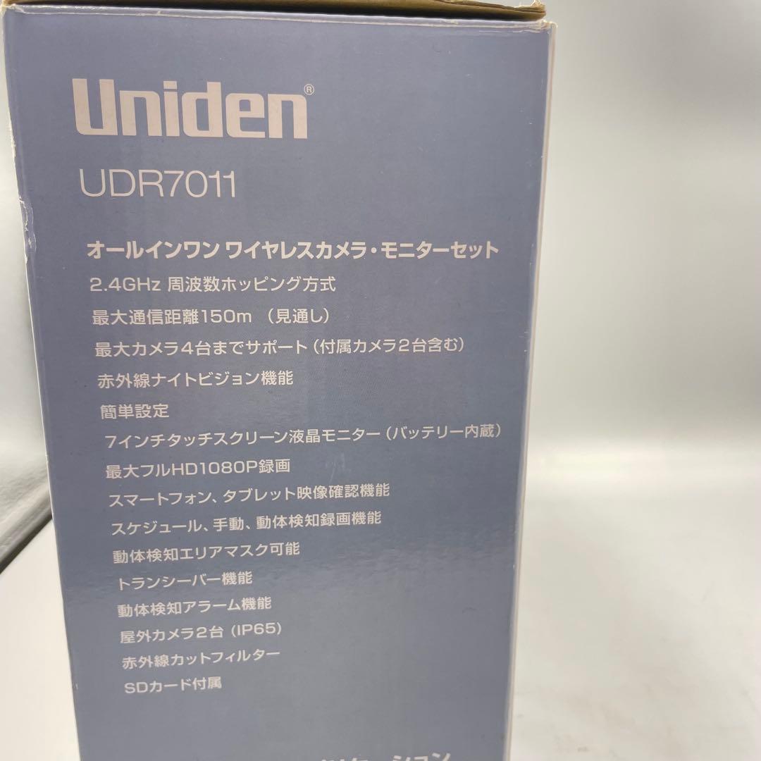 未使用品 Uniden ワイヤレスカメラ UDR7011 防犯カメラ