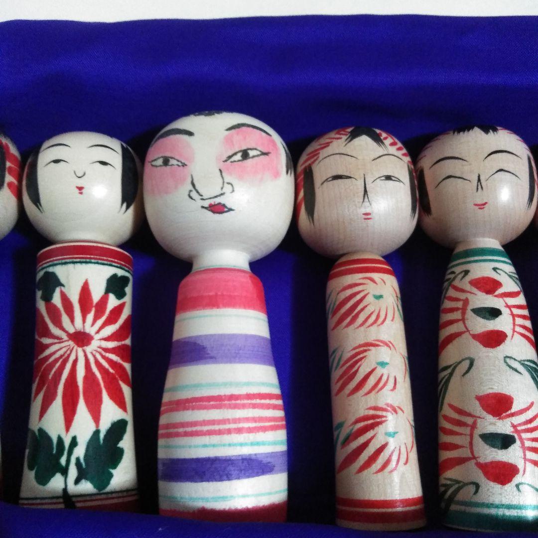 限定品　第四回　山河之響の会　こけし7本セット