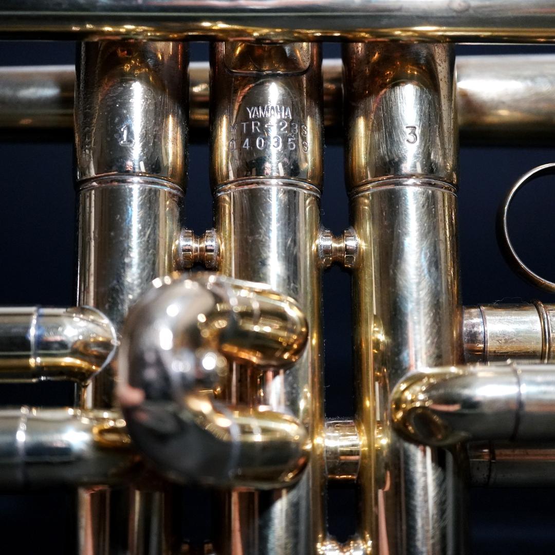 【アンラッカー】YAMAHAトランペット YTR233／マウスピース／簡易バッグ