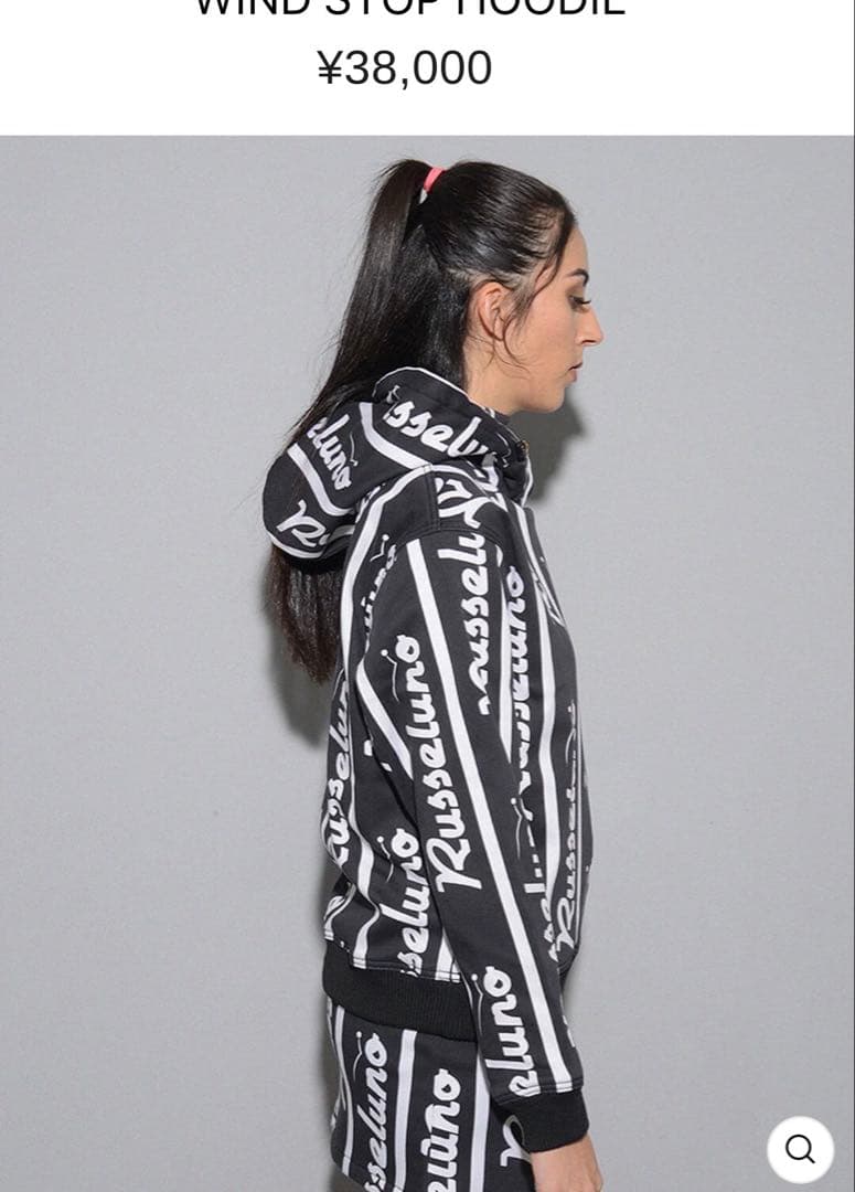 ラッセルノ　ゴルフウェア　フード付きパーカーとスカート　サイズ0