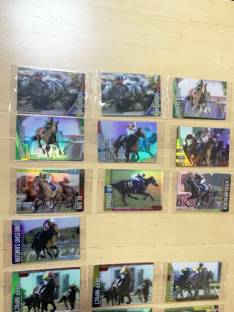 サイン24枚＆ノーマル大量 第1、2、3弾（R） サラブレッドホースコレクション