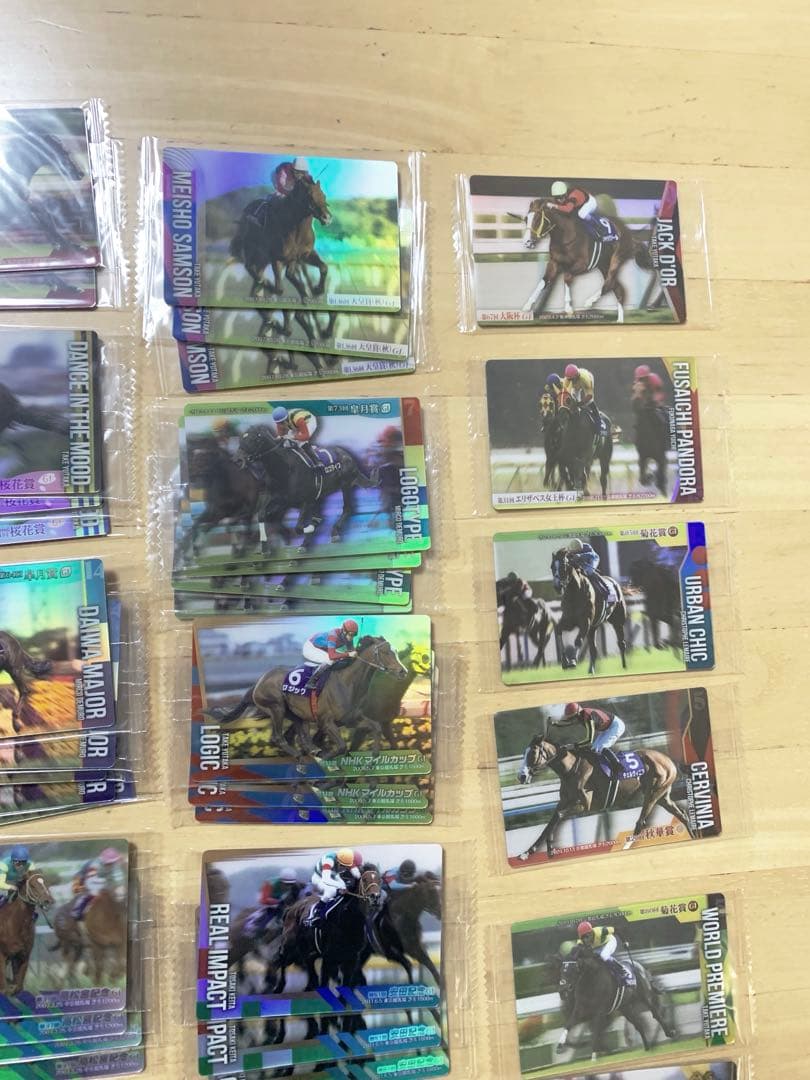 サイン24枚＆ノーマル大量 第1、2、3弾（R） サラブレッドホースコレクション