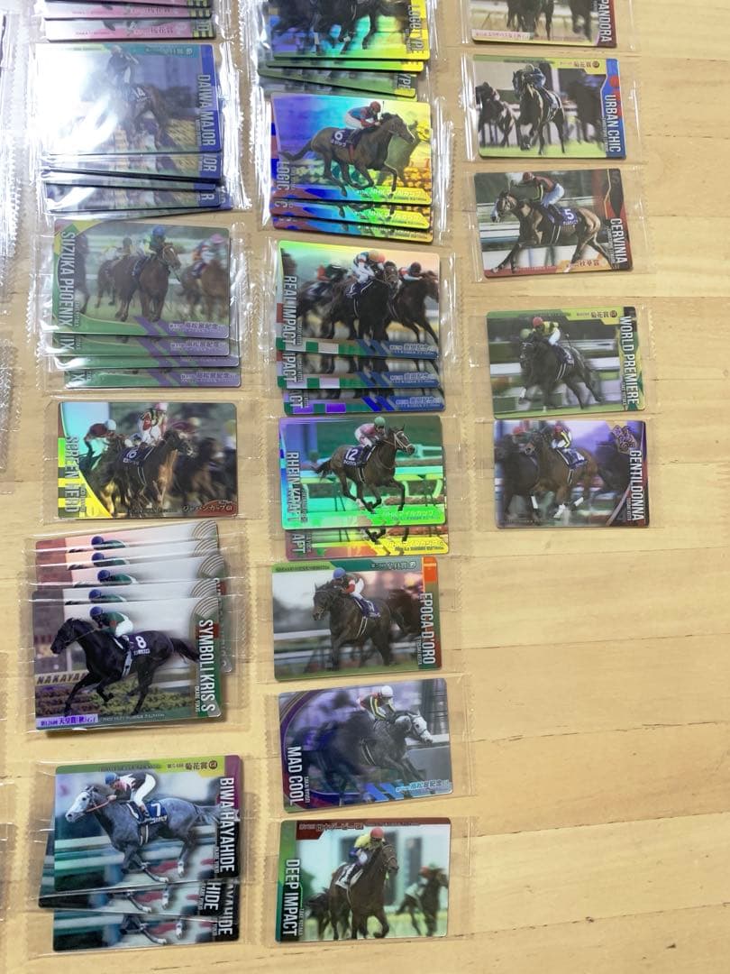サイン24枚＆ノーマル大量 第1、2、3弾（R） サラブレッドホースコレクション