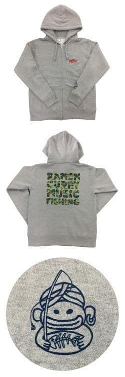 RCMFパーカー グレー