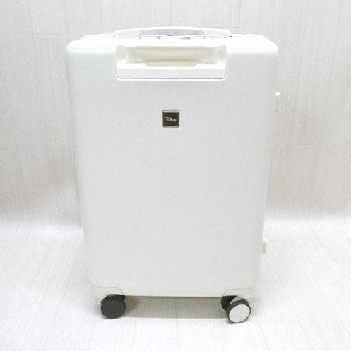 ディズニー スーツケース Mサイズ ジッパータイプ ミッキー ホワイト