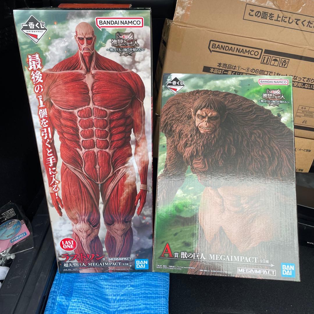 進撃の巨人 一番くじ フィギュア A賞　ラスト賞　まとめ売り