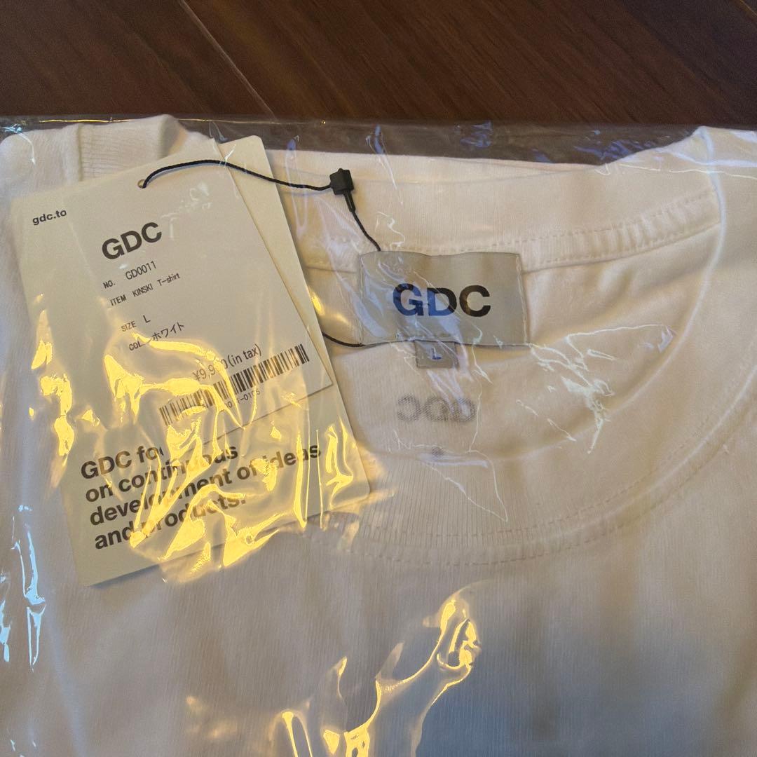 KJ着用 GDC Kinski ホワイト Tシャツ Mサイズ