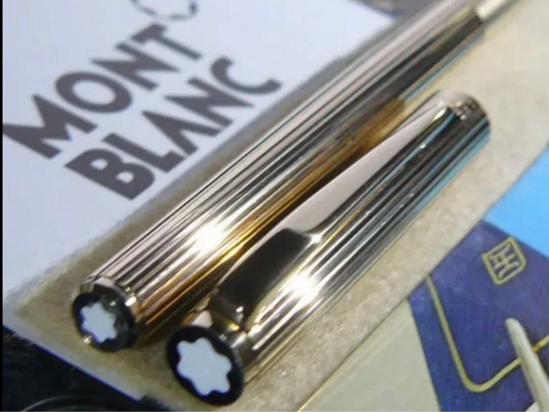 金運を呼ぶ黄金の総金張りの価値の高い逸品！No1147ノブレス★モンブラン美品