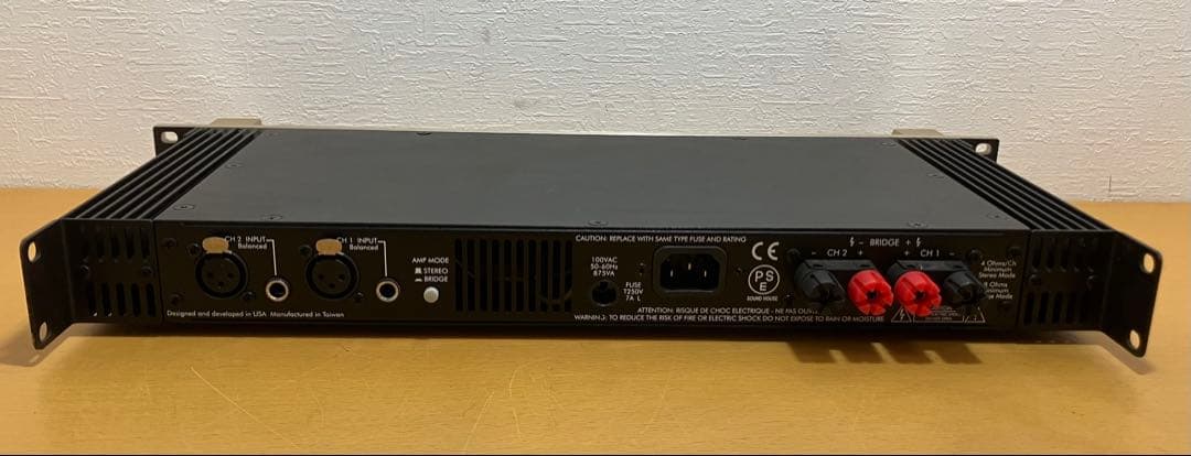 【CLASSIC PRO/クラシックプロ】パワーアンプ　 CP-500X