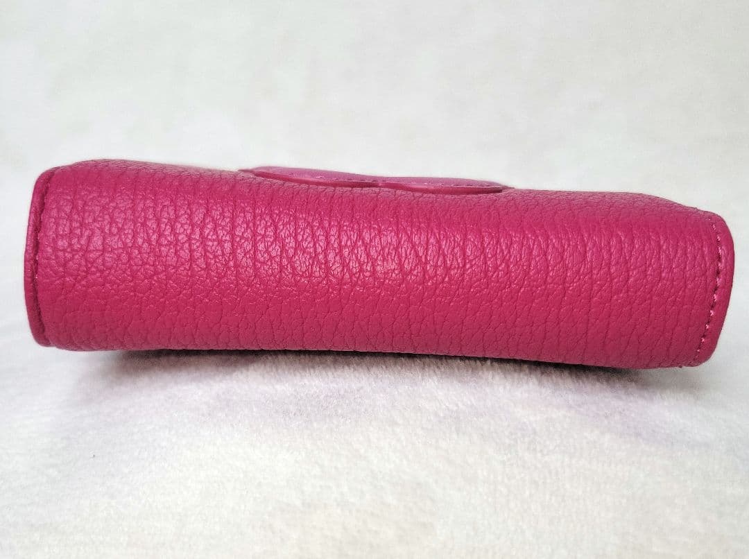 【MARY QUANT】ハンドル付き2wayショルダーウォレット ピンク 未使用