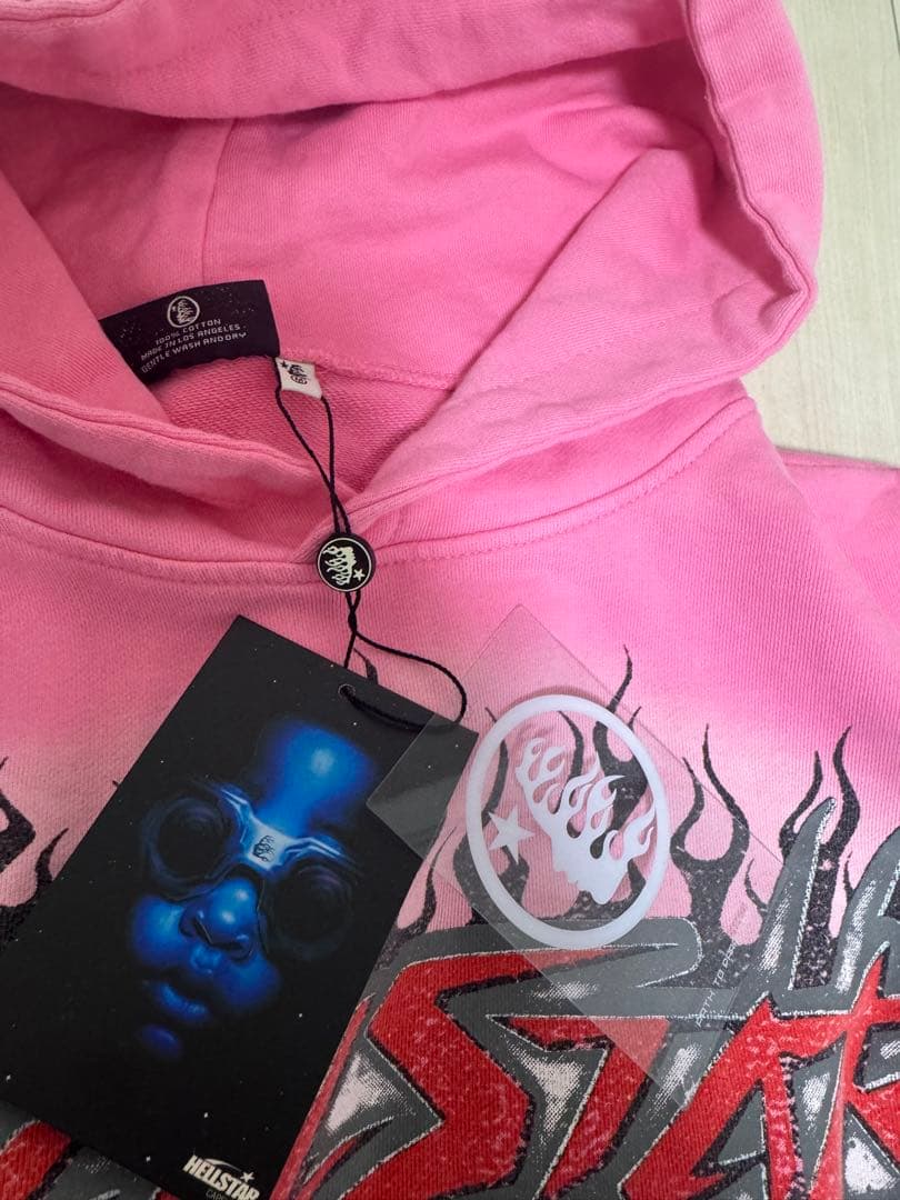 hellstar hoodie Mサイズ　nfcタグ◎