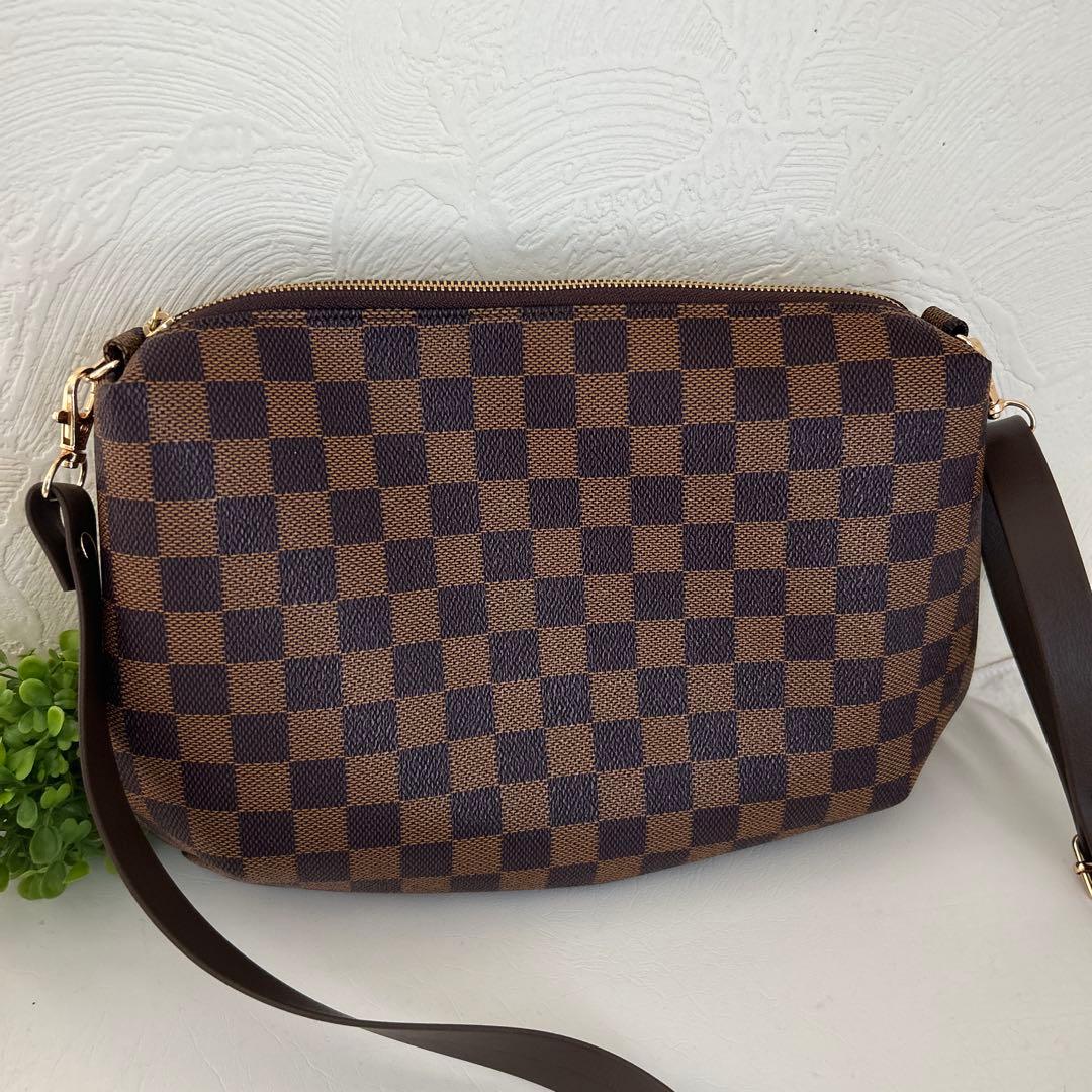 いっちゃんページ　ハンドメイド　市松模様　バッグ　ポーチ