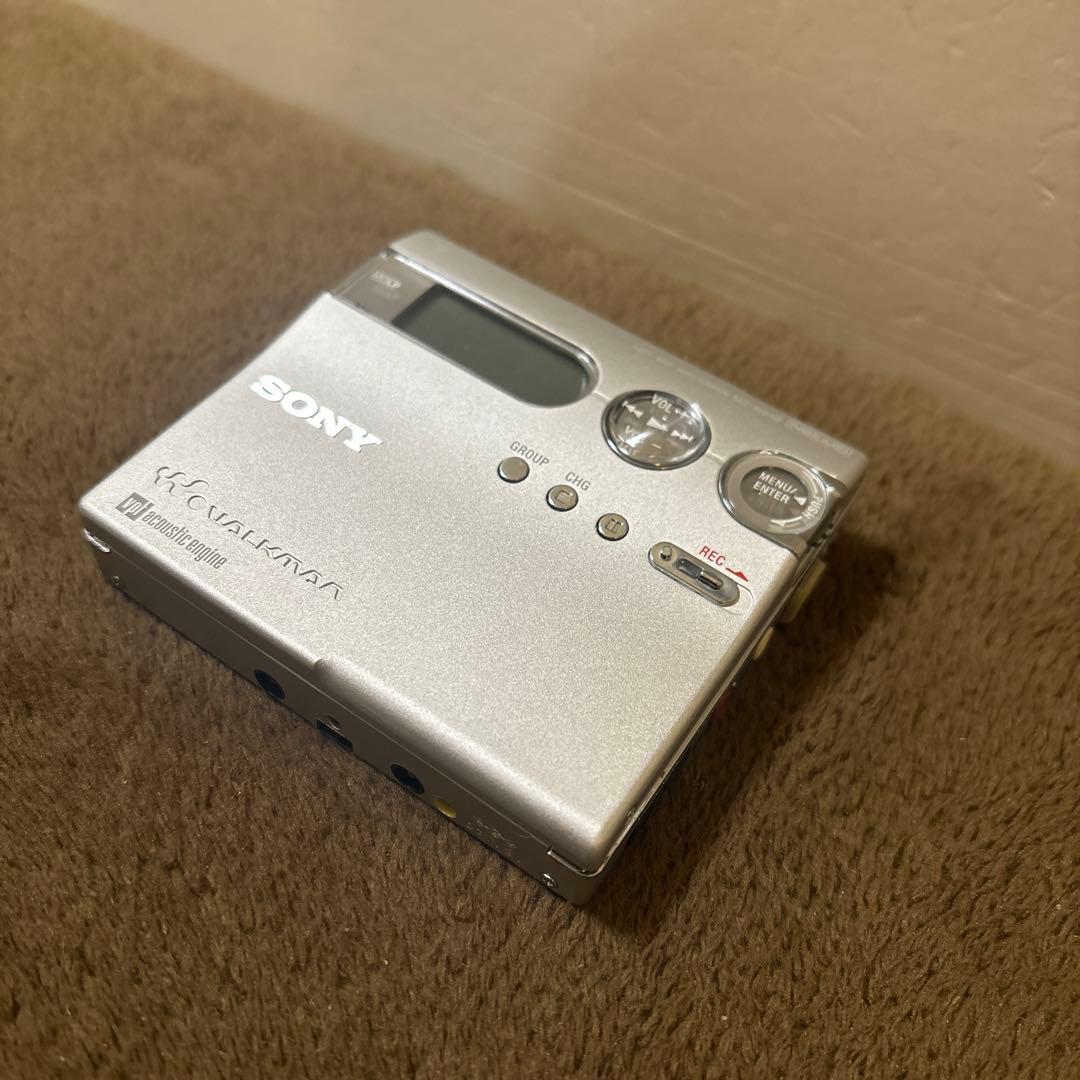 【美品】SONY Net MDウォークマン MZ-N910