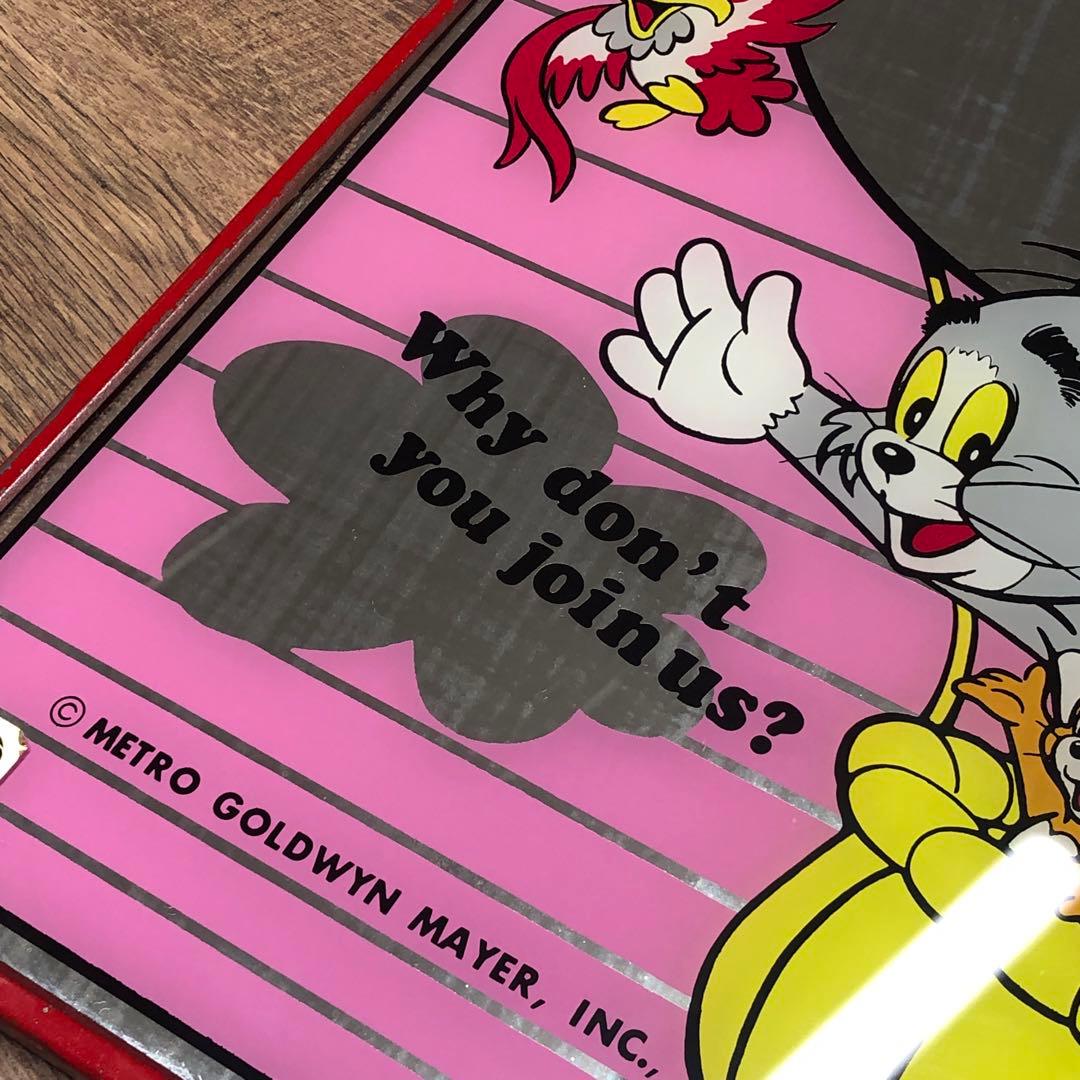 希少 MGM トムとジェリー パブミラー 壁掛け鏡