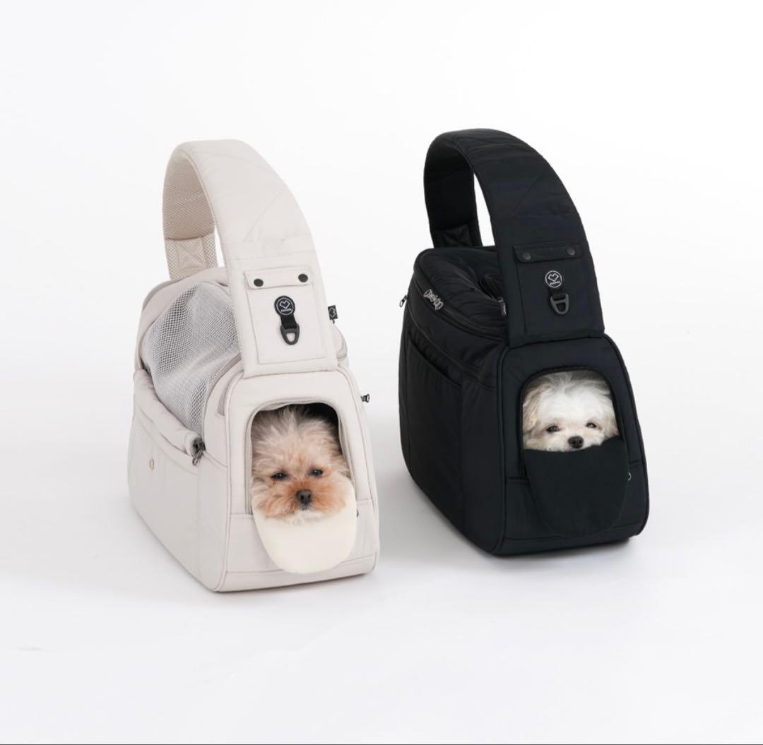SSGOK 犬用キャリースリングバッグ ブラック
