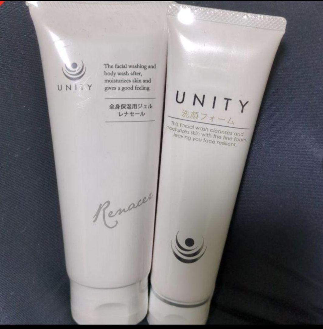 UNITY ☆ 洗顔料、保湿ジェルセット