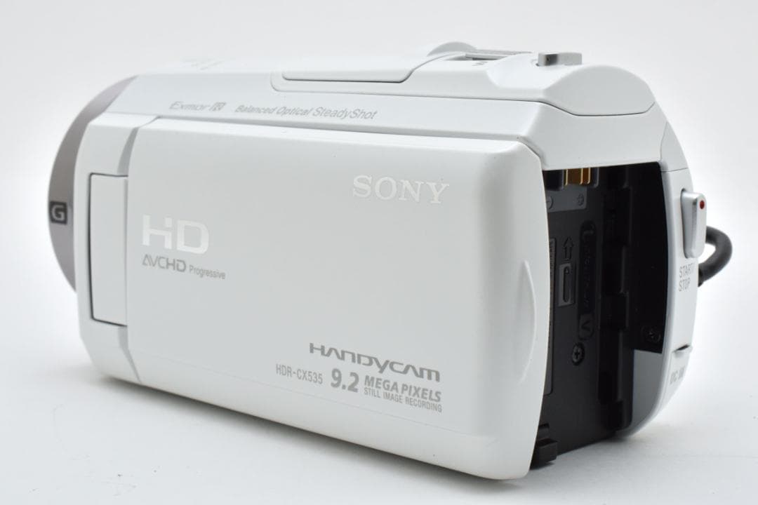 【美品】SONY Handycam HDR-CX535　ホワイト　動作確認済