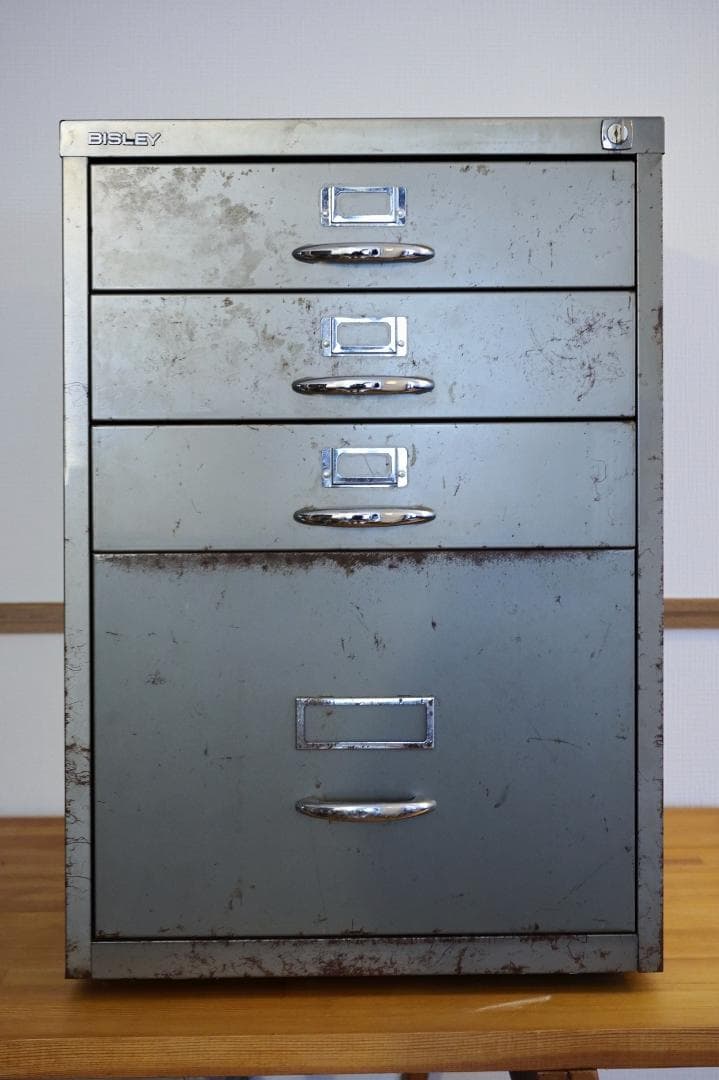 BISLEY 1F3 ビスレー ファイリングキャビネット 4段