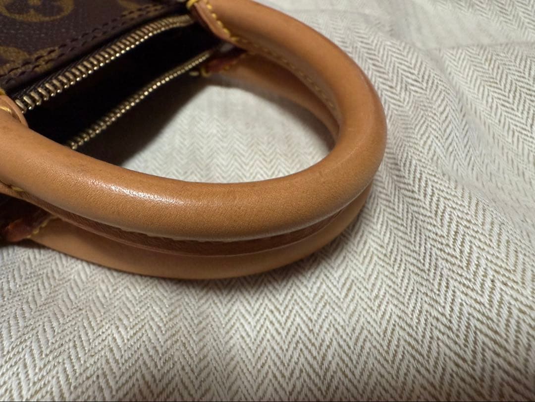 LOUIS VUITTON ハンドバッグ モノグラムミニスピーディブラウン廃盤品