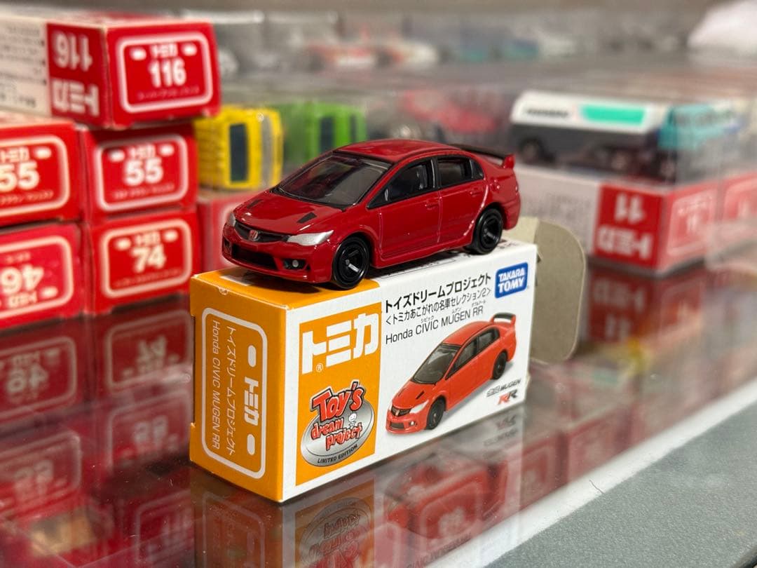 トミカ トイズドリームプロジェクト ホンダ シビック 無限 RR 美品 ケース付