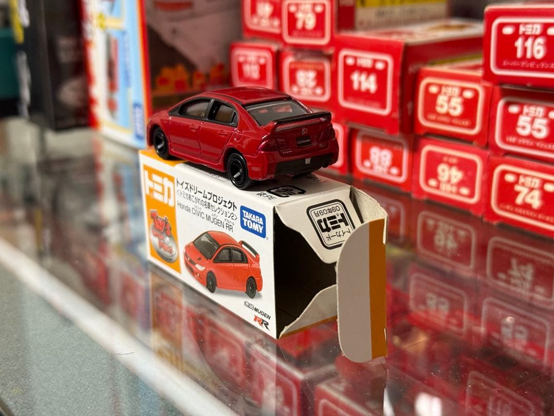 トミカ トイズドリームプロジェクト ホンダ シビック 無限 RR 美品 ケース付