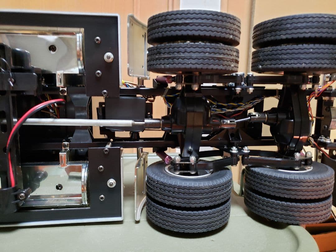 タミヤ1／14　ナイトハウラー　フルオペ　ジャンク　プロポ付き