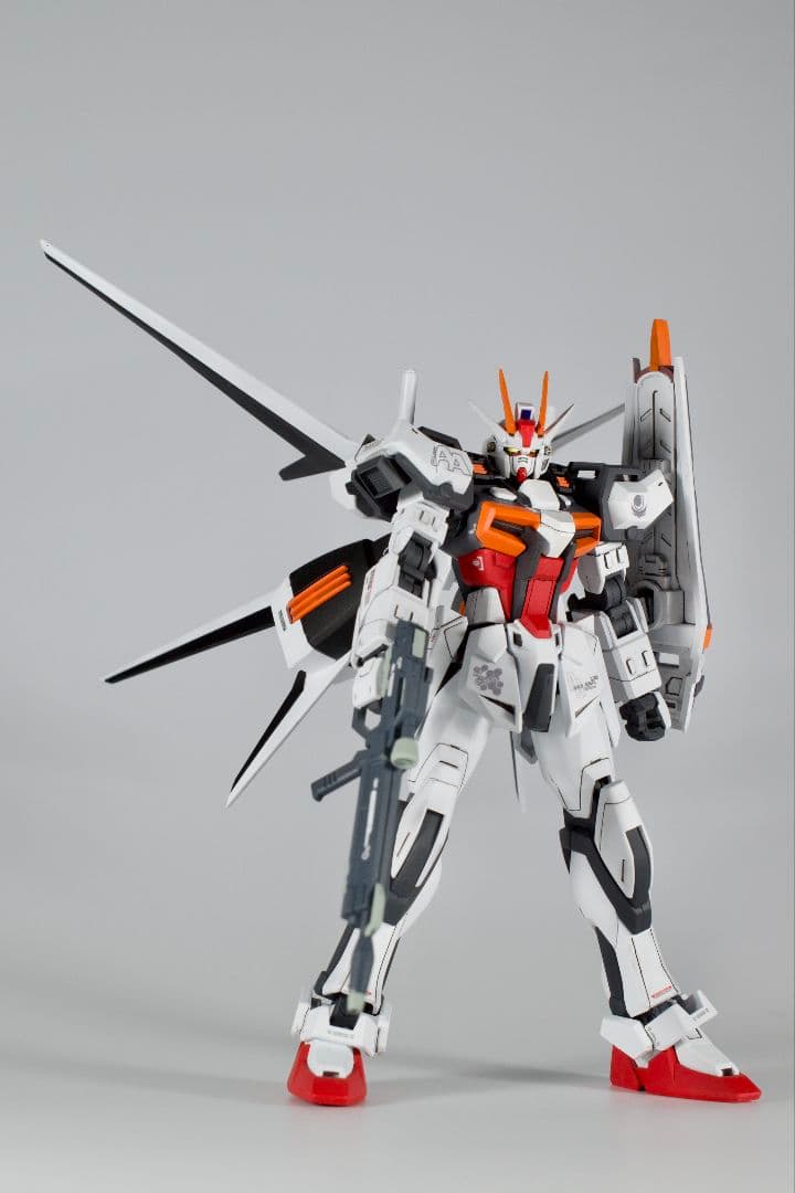 HG エールストライクガンダム　エクスインパルスカラー　全塗装　塗装済み　完成品