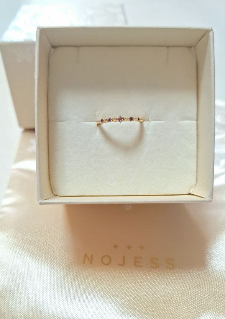 NOJESS ノジェス K10 YG イエローゴールド ピンキーリング 2号