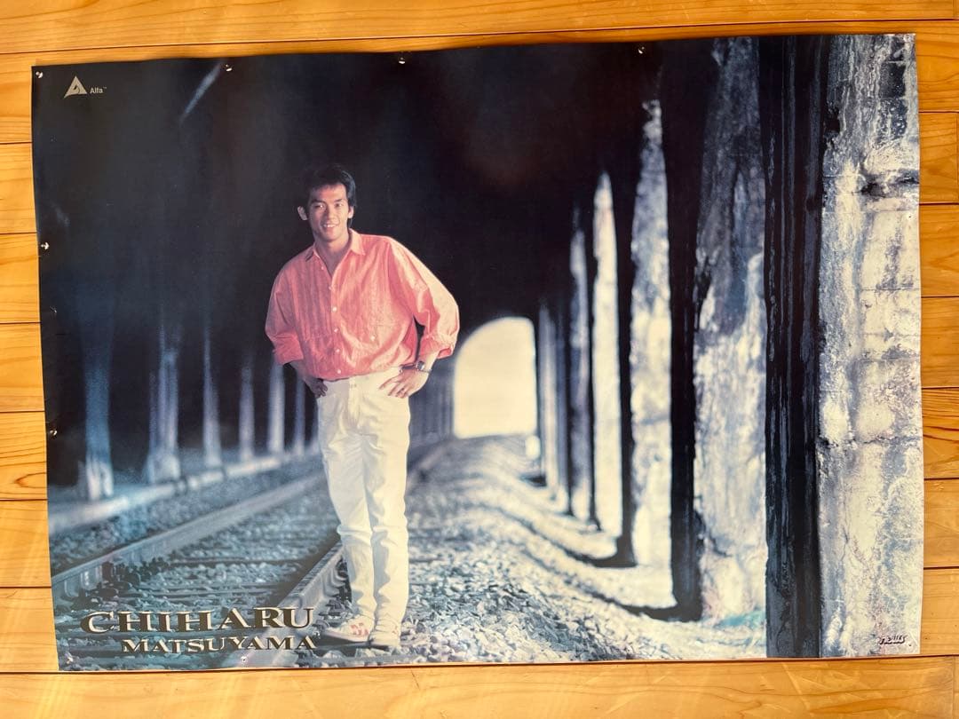 【激レア 昭和レトロ】松山千春ポスター ５枚セット