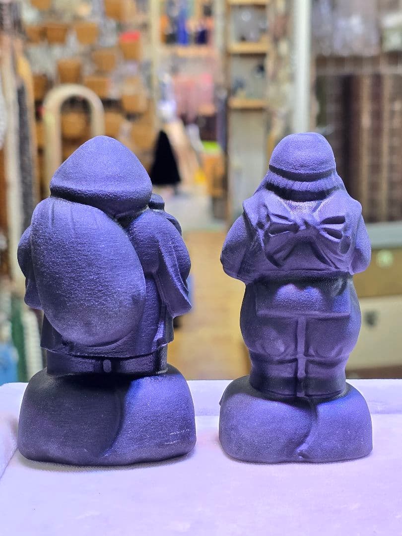 黒曜石　恵比寿大黒天