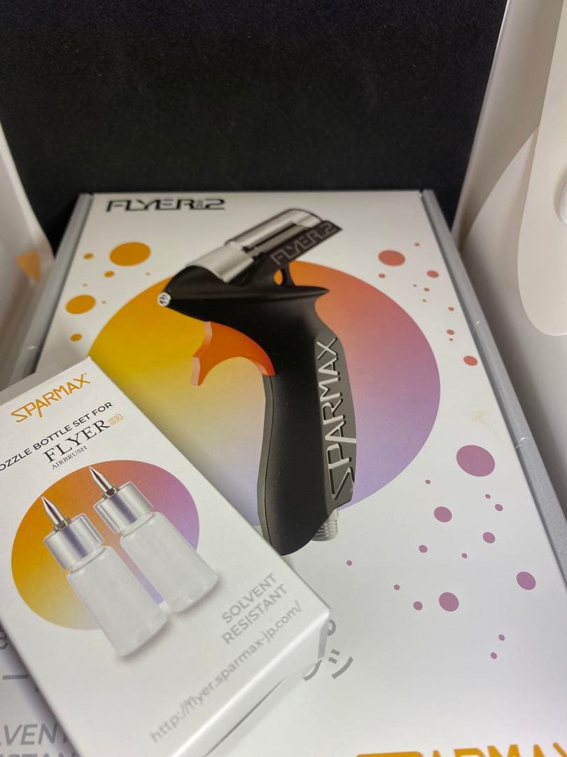 アネスト岩田SPARMAX FLYER2 別売りボトル２本付き